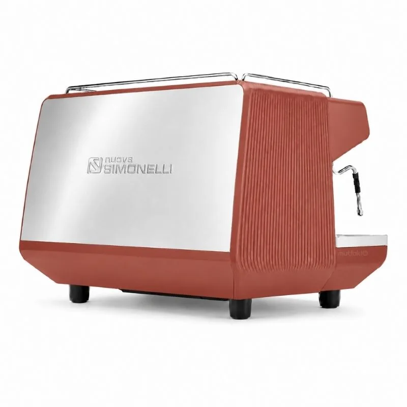 Nuova Simonelli Appia Viva Tall Cup 2 Gruplu Tam Otomatik Espresso Kahve Makinesi Kırmızı