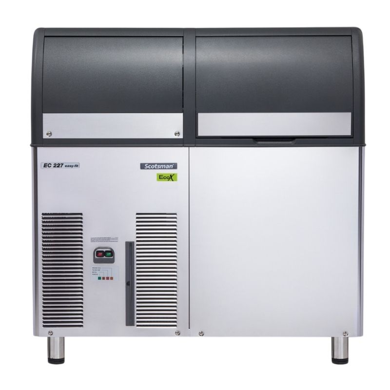 Scotsman EC 227 Eco X Hazneli Gurme Buz Makinesi, 165 Kg/Gün Kapasiteli