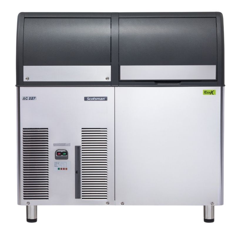 Scotsman AC 227 Eco X Hazneli Gurme Buz Makinesi, 165 Kg/Gün Kapasiteli