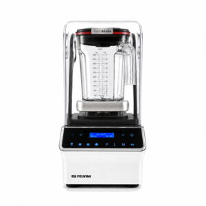 Felvini AeroBlade Dijital Bar Blender Gürültü Önleyici Kapaklı 2 Litre 1800 W Beyaz