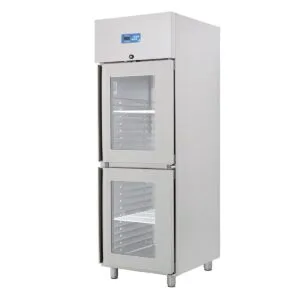 Öztiryakiler GN 600 Çift Yarım Cam Kapı Monoblok Dik Tip Buzdolabı