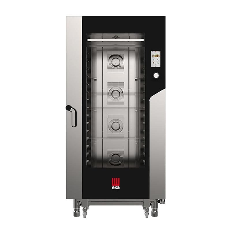 Eka Elektrikli Konveksiyon Fırın, Nemlendirmeli, Dokunmatik Kontrol 16 Tepsili 60x40 cm,  MKF 1664 TS