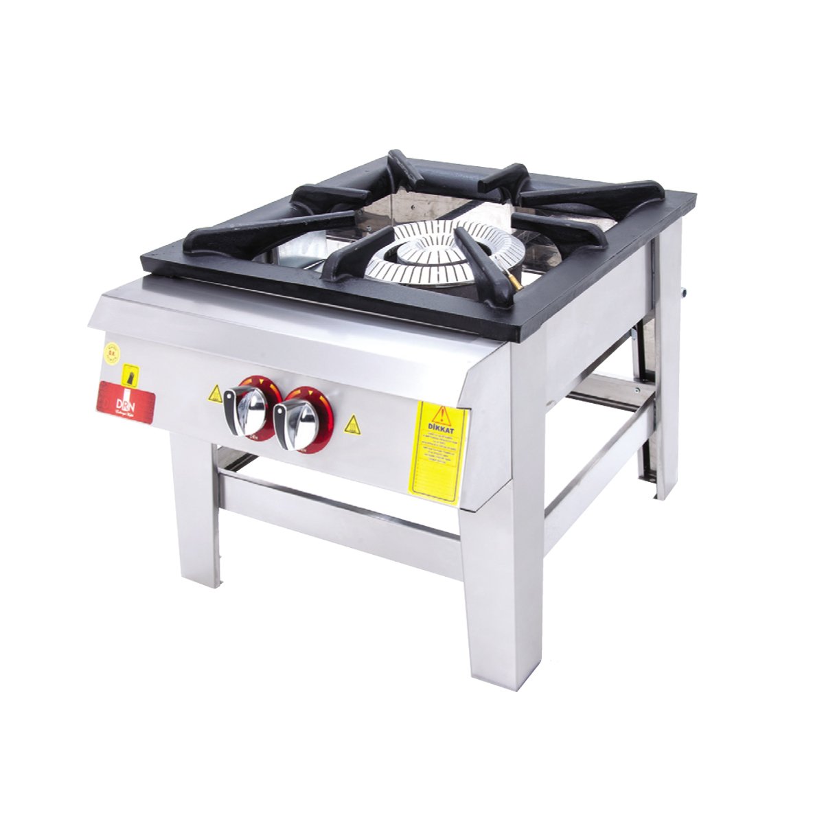 DRN Yer Ocağı Çift Yanışlı Gazlı 60X60