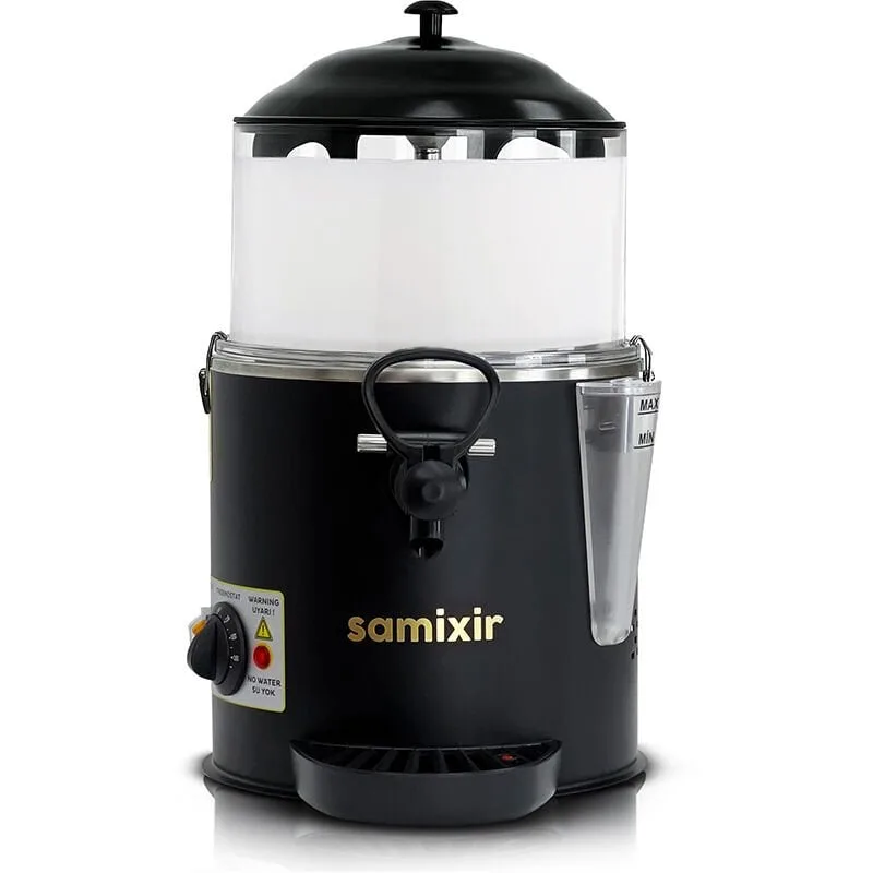 Samixir SC05.B Sıcak Çikolata ve Sahlep Makinesi, 5 Litre, Siyah