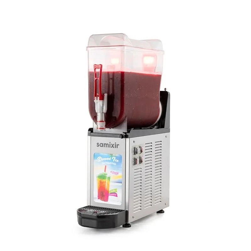 Samixir Allure Ice Slush Granita Buzlaş Makinesi 12 Litre, Siyah