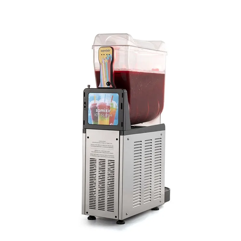 Samixir Allure Ice Slush Granita Buzlaş Makinesi 12 Litre, Siyah