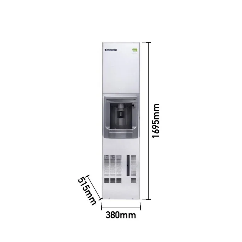 Scotsman DXG35 Eco X Hazneli Gurme Buz Makinesi, 30 Kg/Gün Kapasiteli