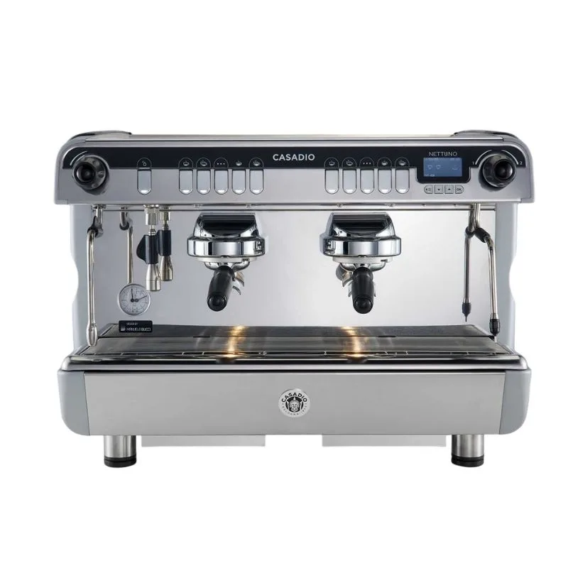 Casadio NETTUNO A2 TC Tall Cup Tam Otomatik Espresso Kahve Makinesi 2 Gruplu Beyaz