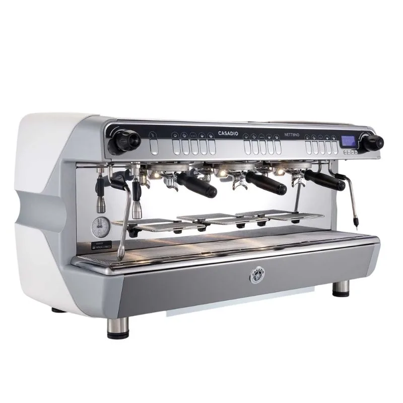 Casadio NETTUNO A3 TC Tall Cup Tam Otomatik Espresso Kahve Makinesi 3 Gruplu Beyaz