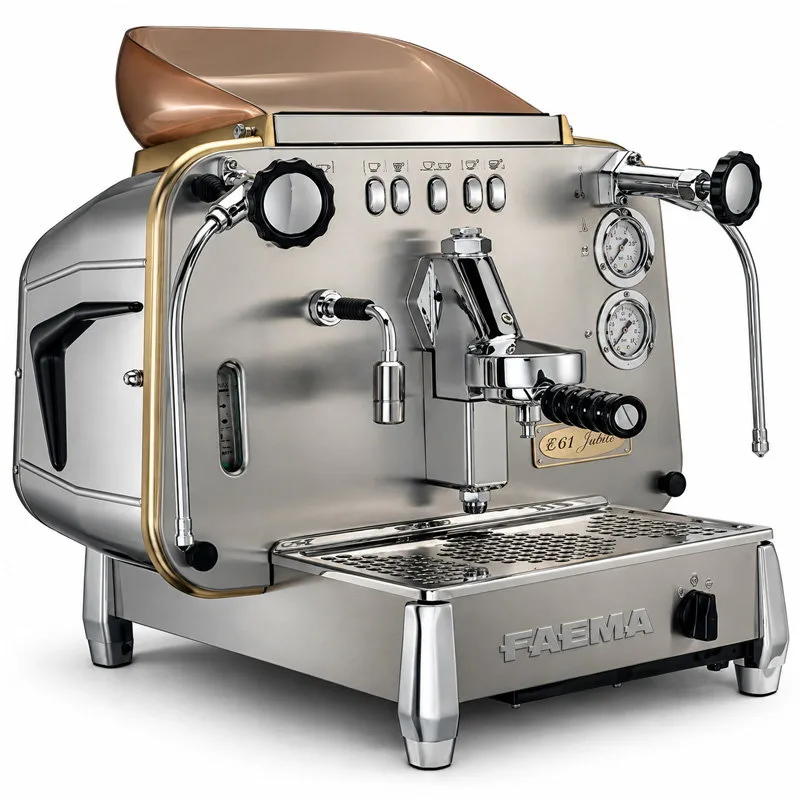 Faema E61 A/1 Jubile White Wood Tam Otomatik Espresso Kahve Makinesi, 1 Gruplu
