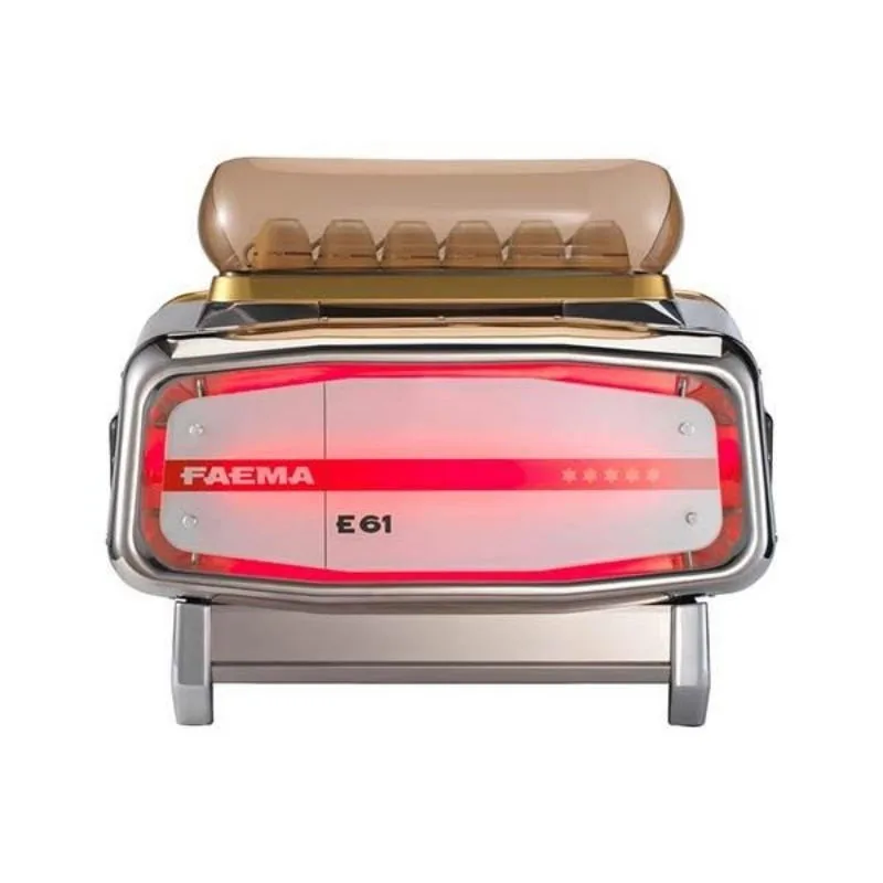 Faema E61 A/2 Jubile White Wood Tam Otomatik Espresso Kahve Makinesi, 2 Gruplu