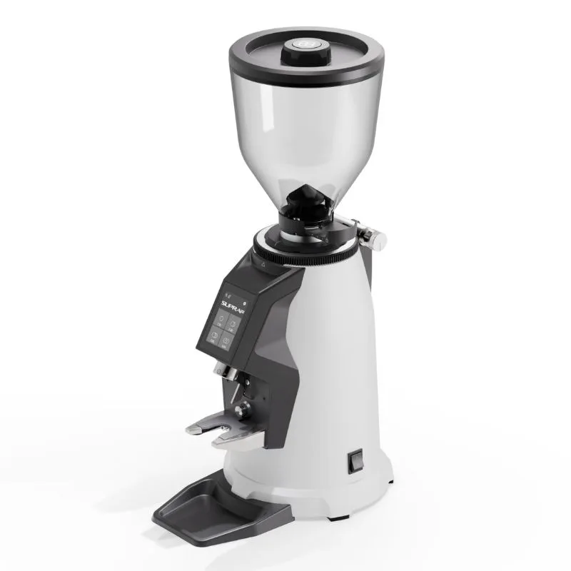 Macap SUPRA 83 C-02 On Demand Soğutmalı Espresso Kahve Değirmeni 83 mm Beyaz