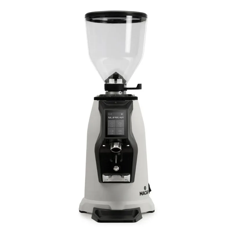 Macap SUPRA 68 C-02 G On Demand Tartılı, Soğutmalı Espresso Kahve Değirmeni 68 mm Beyaz