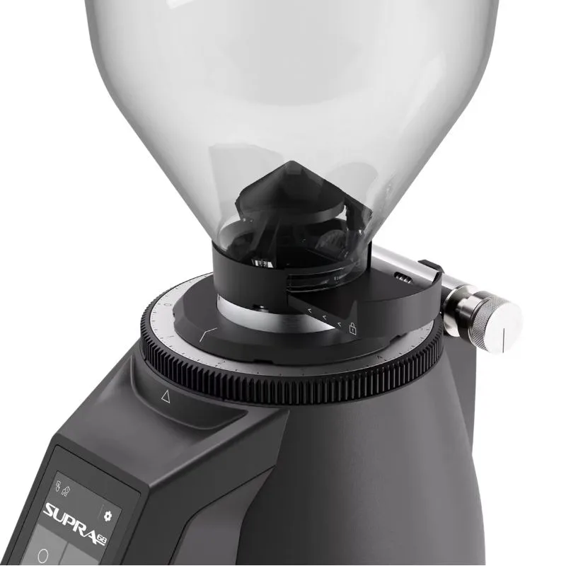Macap SUPRA 68 C-73 G On Demand Tartılı, Soğutmalı Espresso Kahve Değirmeni 68 mm Siyah