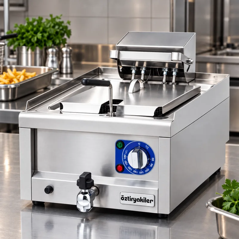 Öztiryakiler 600 Seri Set Üstü Elektrikli Fritöz, 6644