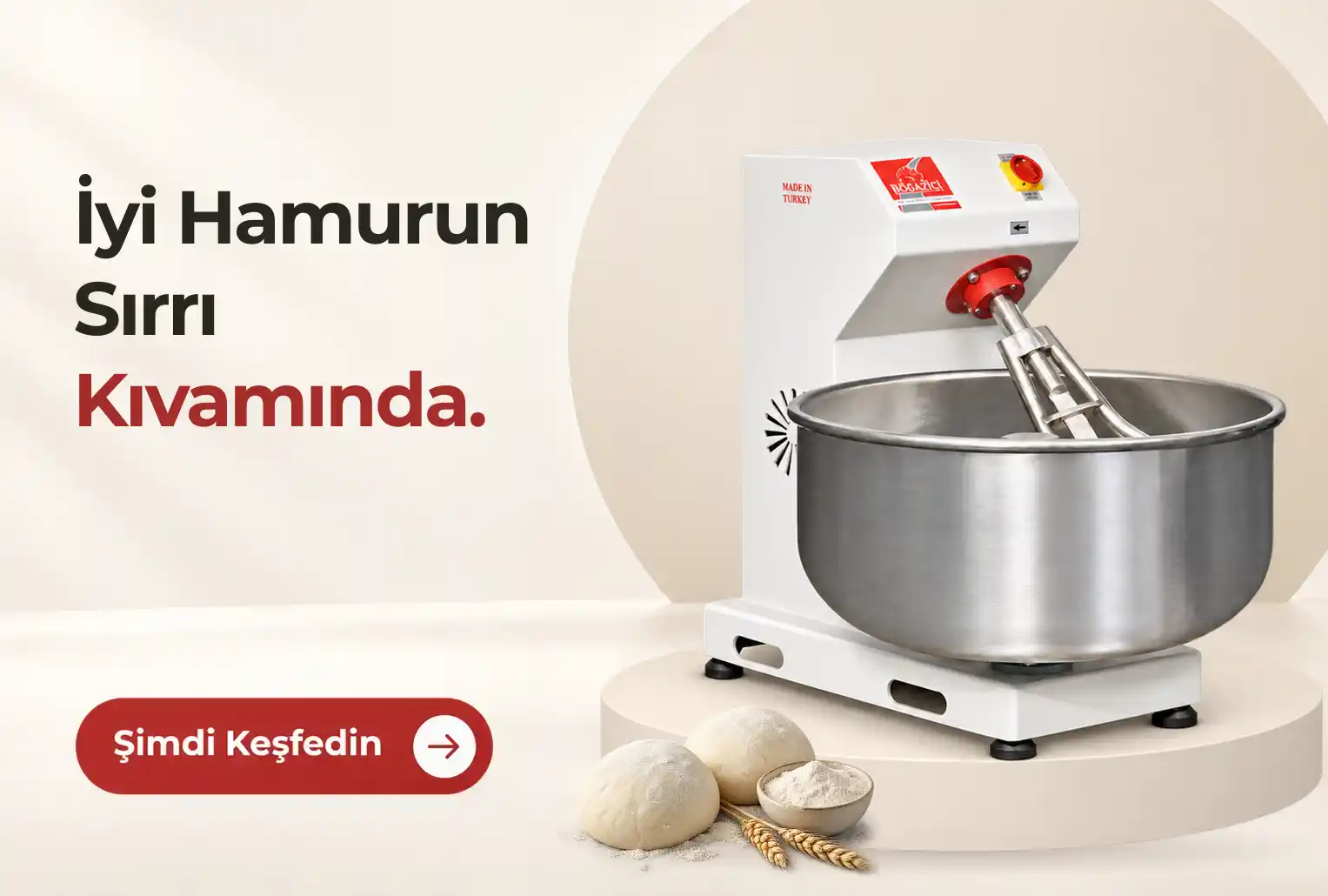Hamur Yoğurma Makineleri