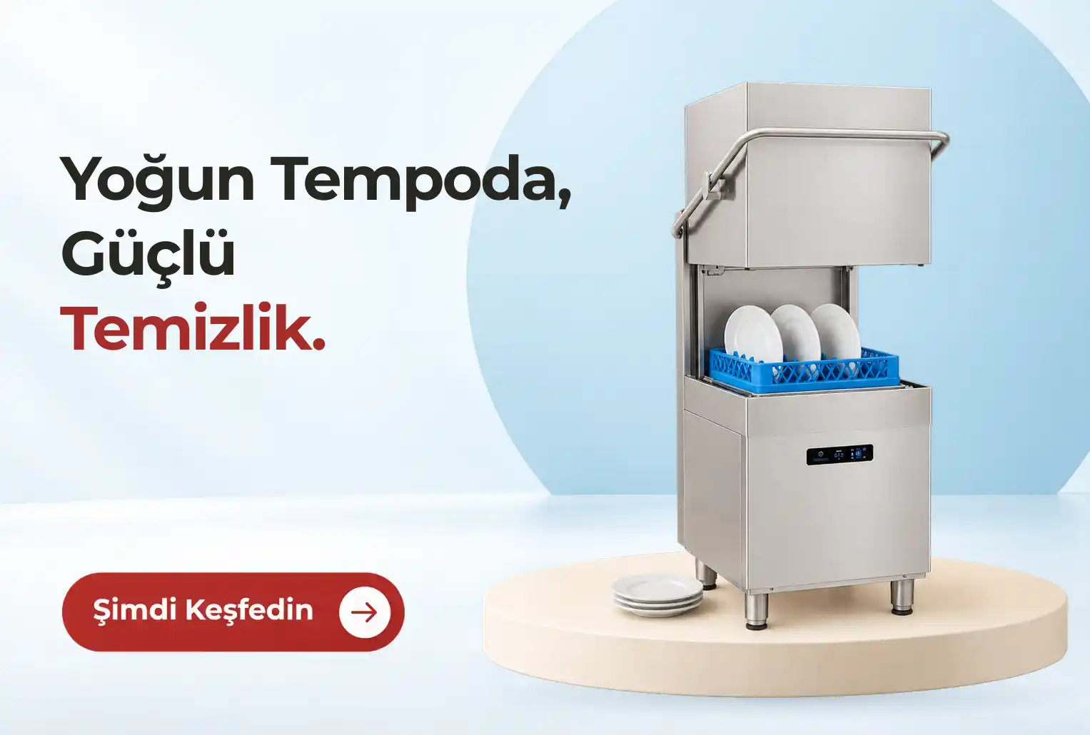 Giyotin Tip Bulaşık Yıkama Makineleri