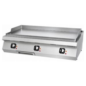 DRN DRNEI-1270 700 Seri Pleyt Izgara Düz 120x73 Cm Elektrikli 380 V