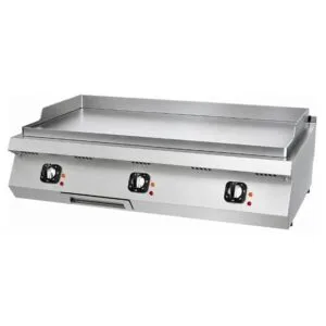 DRN DRNEI-1270 700 Seri Pleyt Izgara Düz 120x73 Cm Elektrikli 380 V