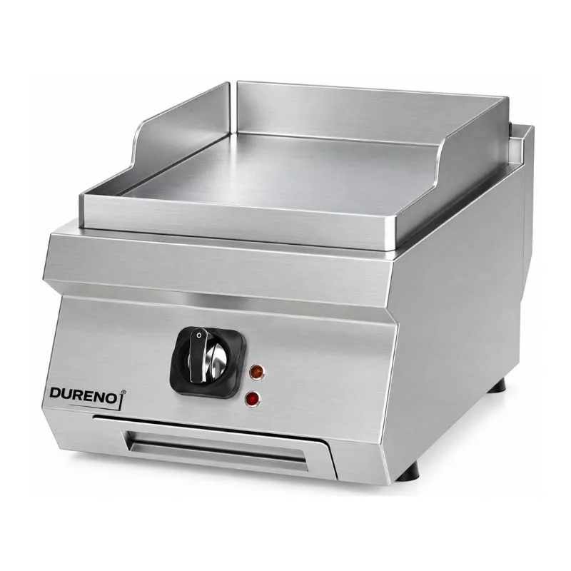 DRN DRNEI-4060 600 Seri Pleyt Izgara Düz Elektrikli 40x63 Cm 380 V