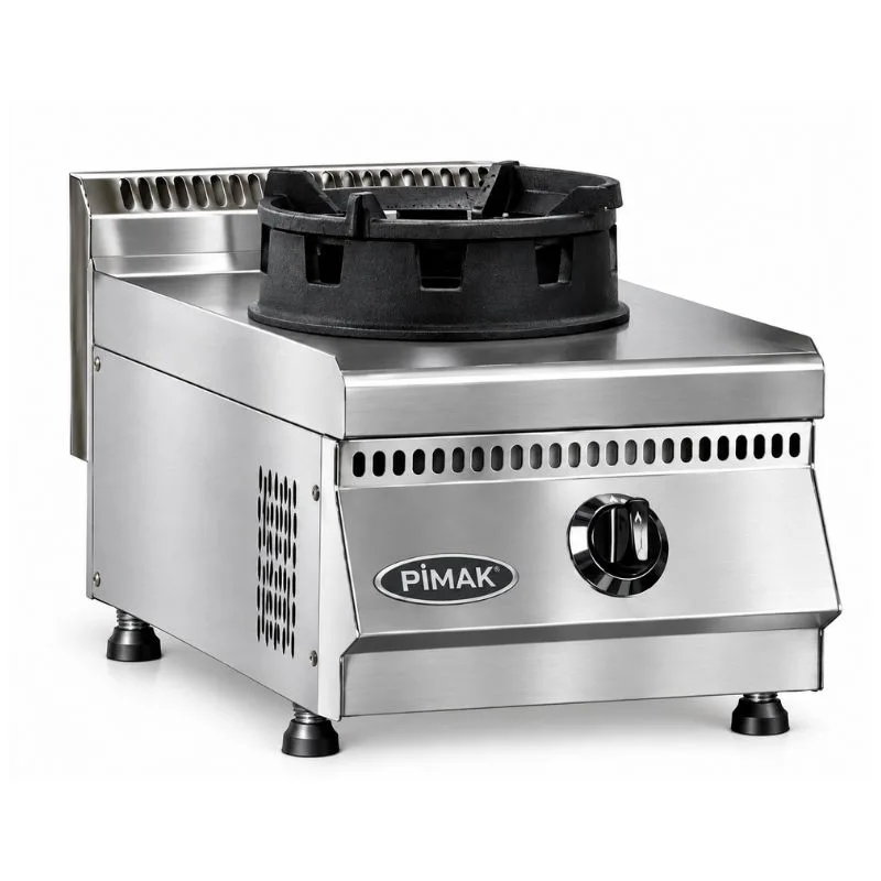 Pimak 70SMX-W 700 Seri Set Üstü Wok Ocak 40x70 Cm Gazlı