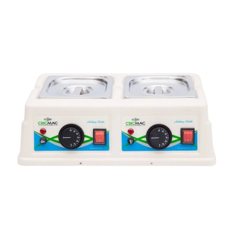 CBCMAC 001 W Elektrikli Çikolata Eritme Benmarisi 2x1,5 Litre