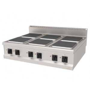 Atalay 900 Seri 6 Kare Pleytli Ocak Set Üstü Elektrikli 120x90 Cm