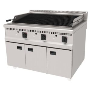 Atalay 900 Seri Lavataşlı Döküm Izgara Su Çekmeceli Dolaplı Gazlı 120x90 Cm