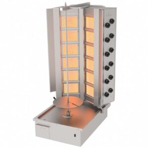 Atalay ADG - 12 A Döner Ocağı Alttan Motorlu V Tip 6+6 Radyanlı Gazlı