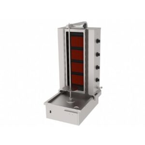 Atalay ADGC - 4 A Döner Ocağı Alttan Motorlu Hareketli 4 Radyanlı Camlı Gazlı