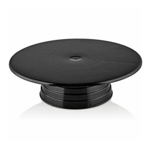 Biradlı BRD-0571 Pasta Sıvama Standı, 33 cm, Siyah