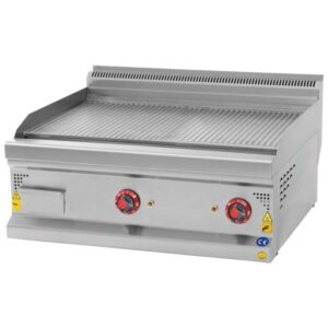 CSA 600 Seri Oluklu Pleyt Izgara Set Üstü Elektrikli 60x60 Cm