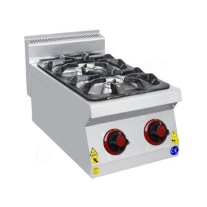 CSA 700 Edge Seri 2 Gözlü Ocak Set Üstü Lpg'li 40x70 Cm