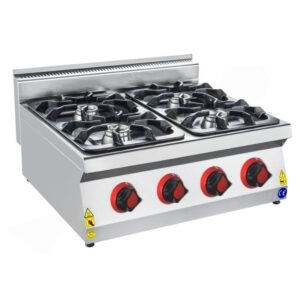CSA 700 Edge Seri 4 Gözlü Ocak Set Üstü Lpg'li 80x70 Cm