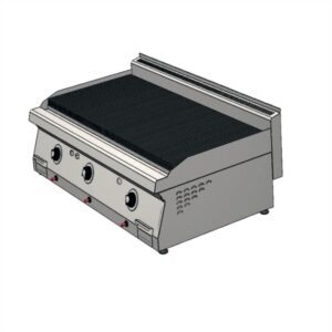 CSA 700 Edge Seri Lavataşlı Izgara Set Üstü Lpg'li 120x70 Cm