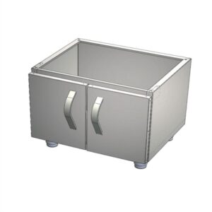 CSA 700 Edge Seri Set Altı Dolap İki Kapaklı 80x70x50 Cm