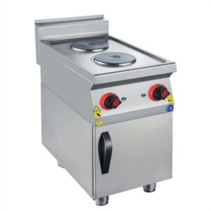 CSA 900 Edge Seri 2 Yuvarlak Pleytli Ocak Dolaplı Elektrikli 40x90 Cm