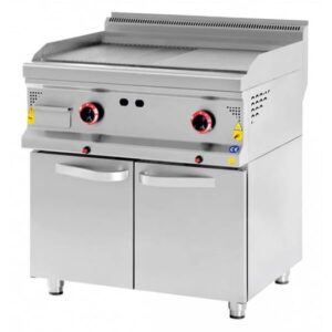 CSA 900 Seri Yarı Oluklu Pleyt Izgara Dolaplı Lpg’li 80x90 Cm