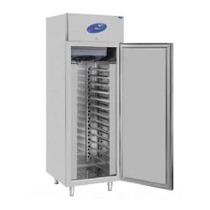 CSA CS.DBNK.700.T Dik Tip Hamur Dinlendirme Dolabı 40x60 Tepsi Kapasiteli Tek Kapılı 700 L 304 Kalite