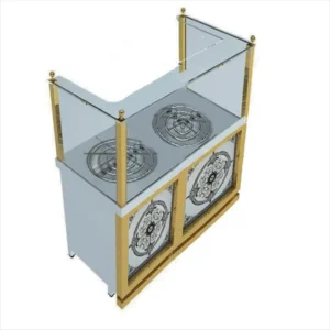 CSA KRCS.DKBO.1470 Künefe Ve Börek Ocağı İki Gözlü Dolaplı Doğalgazlı 140x70 Cm