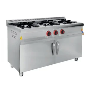 CSA KRCS.SDKZL.1460.CE 3 Gözlü Ocak Dolaplı Lpg’li 140x60 Cm