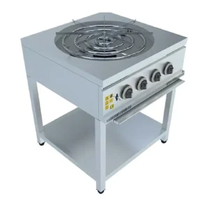 CSA KRCS.TRKBOL.770 Taban Raflı Künefe Ve Börek Ocağı Tek Gözlü Lpg’li 70x70 Cm