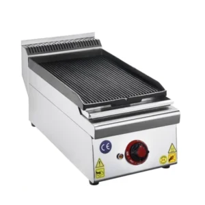 CSA Snack Seri Döküm Izgara Set Üstü Elektrikli 30x57 Cm