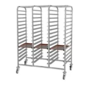 Empero Selfrom Bulaşık Toplama Arabası Üçlü 37x53 Tepsi Kapasiteli