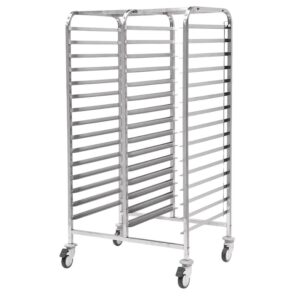 Empero Tepsi Taşıma Arabası İkili 30 Adet 40X60 Tepsi Kapasiteli