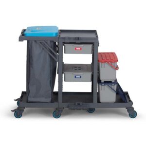 Fantom Procart 341 Çekmeceli Temizlik Arabası, Kova Takımlı