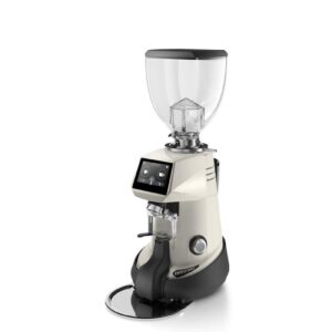 Fiorenzato F64 EVO XGİ Dark Titanyum Soğutmalı On Demand Kahve Değirmeni Tartılı 64 mm İnci Beyazı