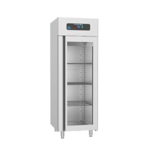 Frenox VL7-G Dik Tip Tek Kapılı Camlı Derin Dondurucu 700 L 304 Kalite