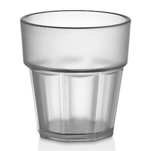 GastroPlast Casablanca Kumlu Bardak 200 ml Polikarbon Şeffaf