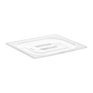 GastroPlast GN 1/2 Gastronom Küvet Kapağı Paslanmaz Küvet Uyumlu Polikarbon